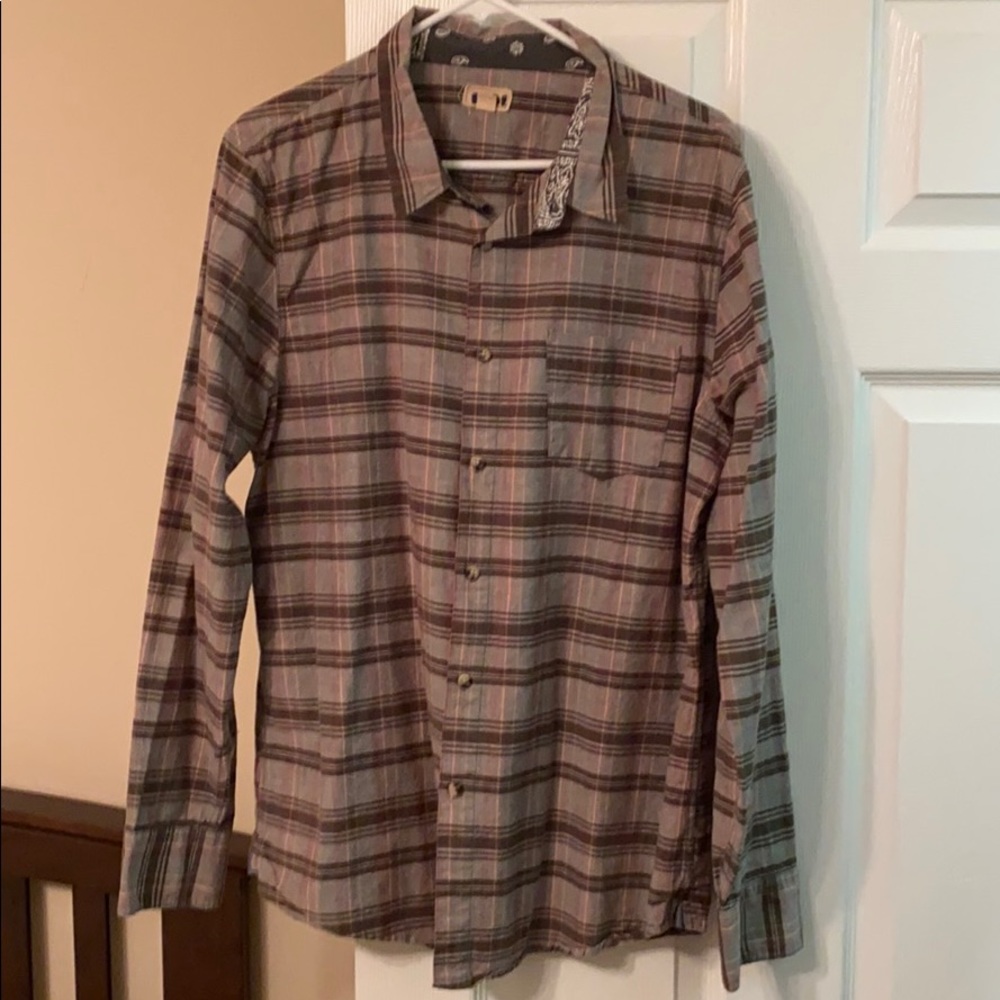 Nordstrom The Rail Check-Patterned Shirt